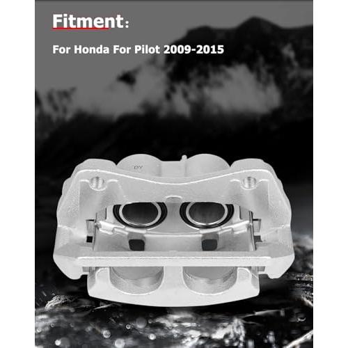 cciyu 19B3827 Front Right Brake Caliper With Bracket For Honda F 並行輸入品の画像