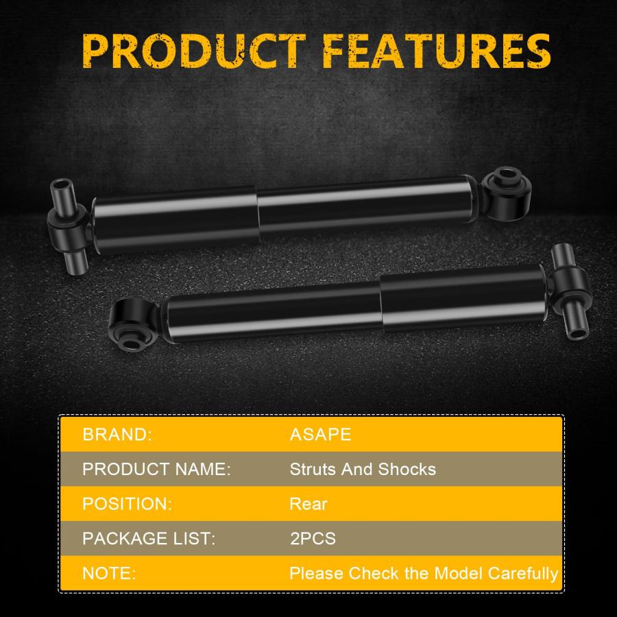 ASAPE Rear Shock Absorbers Fit for 2008 2017 for Buick Enclave 2 並行輸入品_9