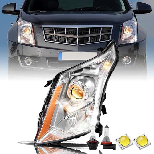 Aosky Headlight Assembly Compatible with 2010 2016 Cadillac SRX  並行輸入品の画像