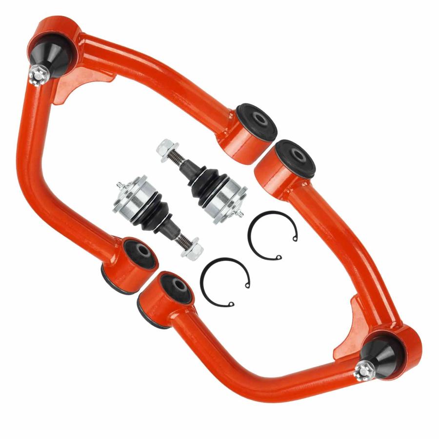 Front Upper Control Arms w/Ball Joint for 2 4\" Lift Compatible w 並行輸入品"_2