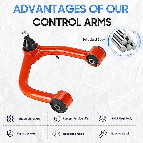 Front Upper Control Arms w/Ball Joint for 2 4\" Lift Compatible w 並行輸入品"_9