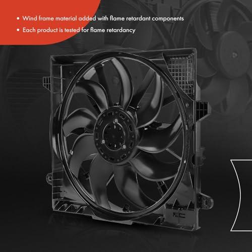 A Premium Engine Radiator Cooling Fan Assembly with Brushless Mo 並行輸入品の画像