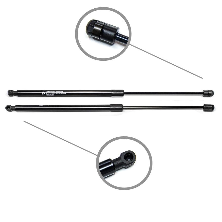SYCT 1 Pair Tailgate Trunk s Rear Side Gas Charged Shock Struts  並行輸入品_6