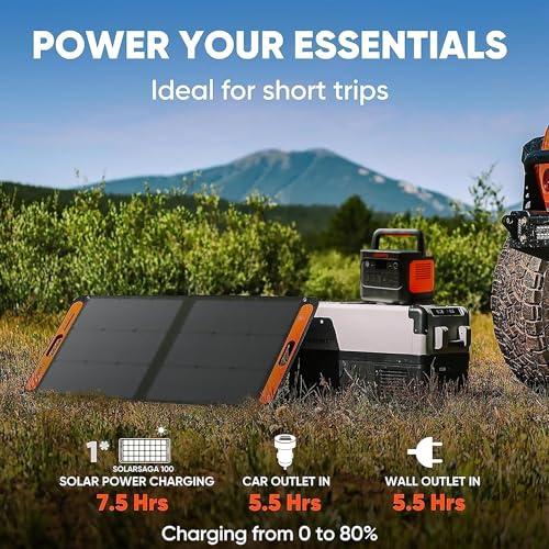Jackery Jackery SolarSaga 100W ポータブルソーラーパネル IP68 太陽