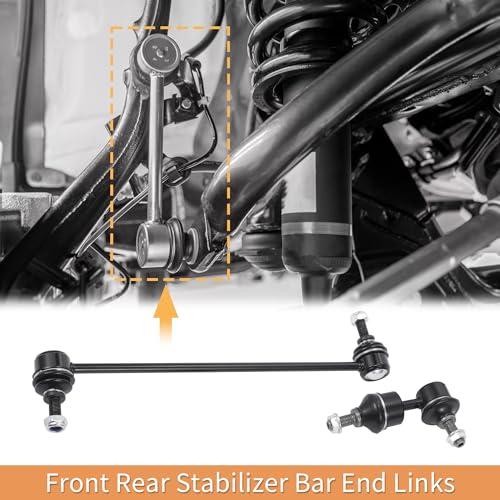 X AUTOHAUX 4pcs Front Rear Sway Bar Links Stabilizer Link Kit fo 並行輸入品_7