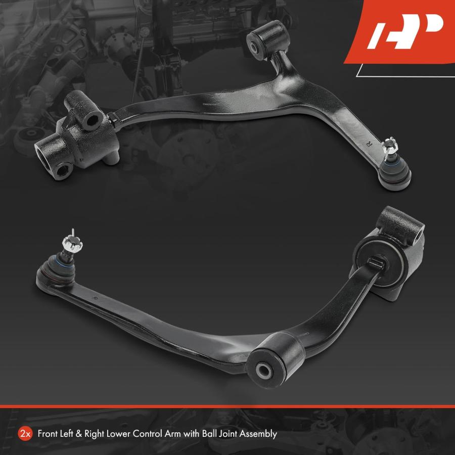 A Premium 2 x Front Lower Control Arm with Ball Joint & Bushing, 並行輸入品の画像