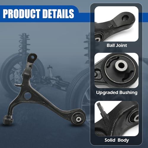 【並行輸入品】 Front Suspension Kit Lower Control Arms Ball Joints Compatible w_7