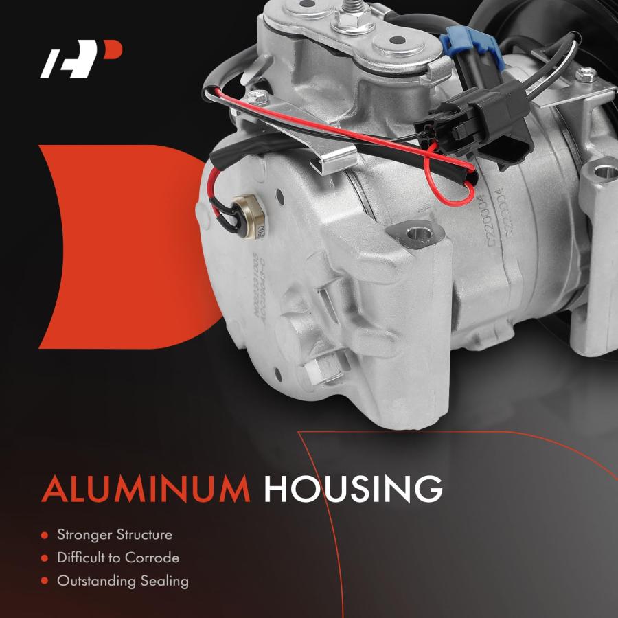 A Premium Air Conditioner AC Compressor with Clutch Compatible w 並行輸入品の画像
