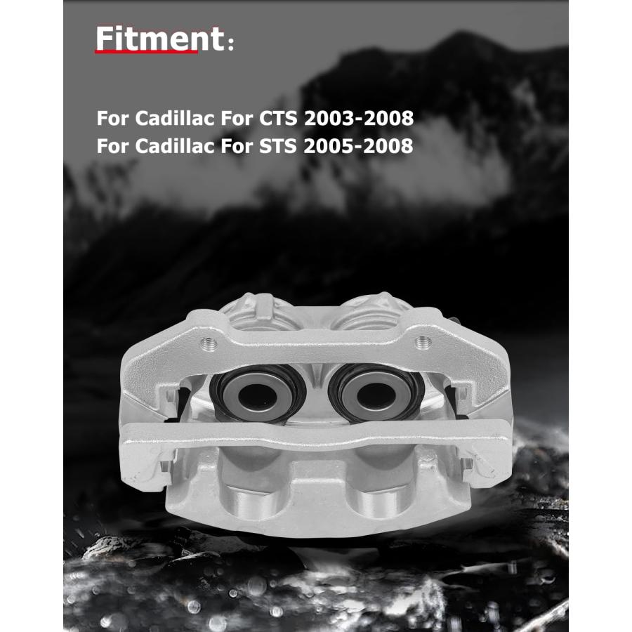 cciyu 18B4878 18B4879 Front Left \u0026 Right Disc Brake Calipers Ass 並行輸入品の画像