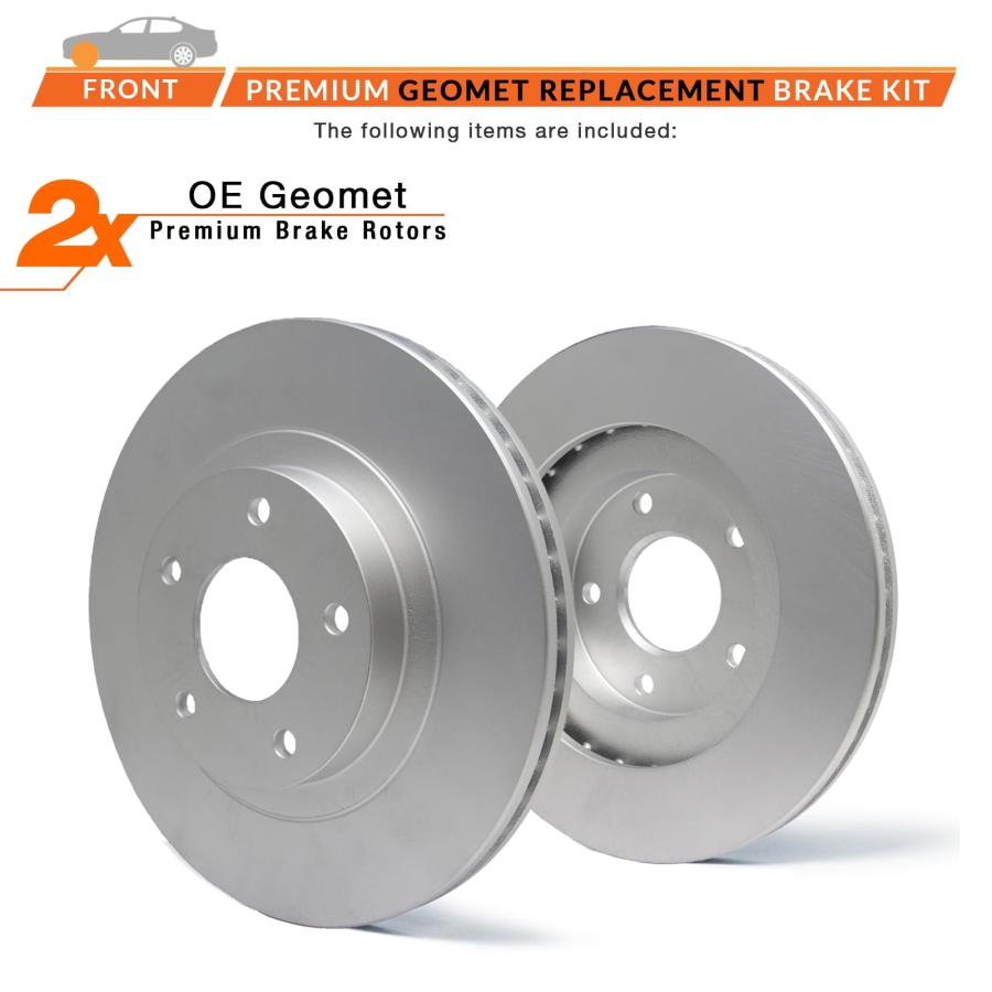 ブランド登録なし - Max Advanced Brakes Front Brake Rotors For 2012 2019 Ford Explor 並行輸入品