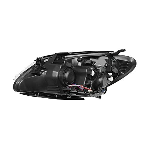 Headlight light, Headlamp Assembly Passenger Right Side Black Ho 並行輸入品の画像