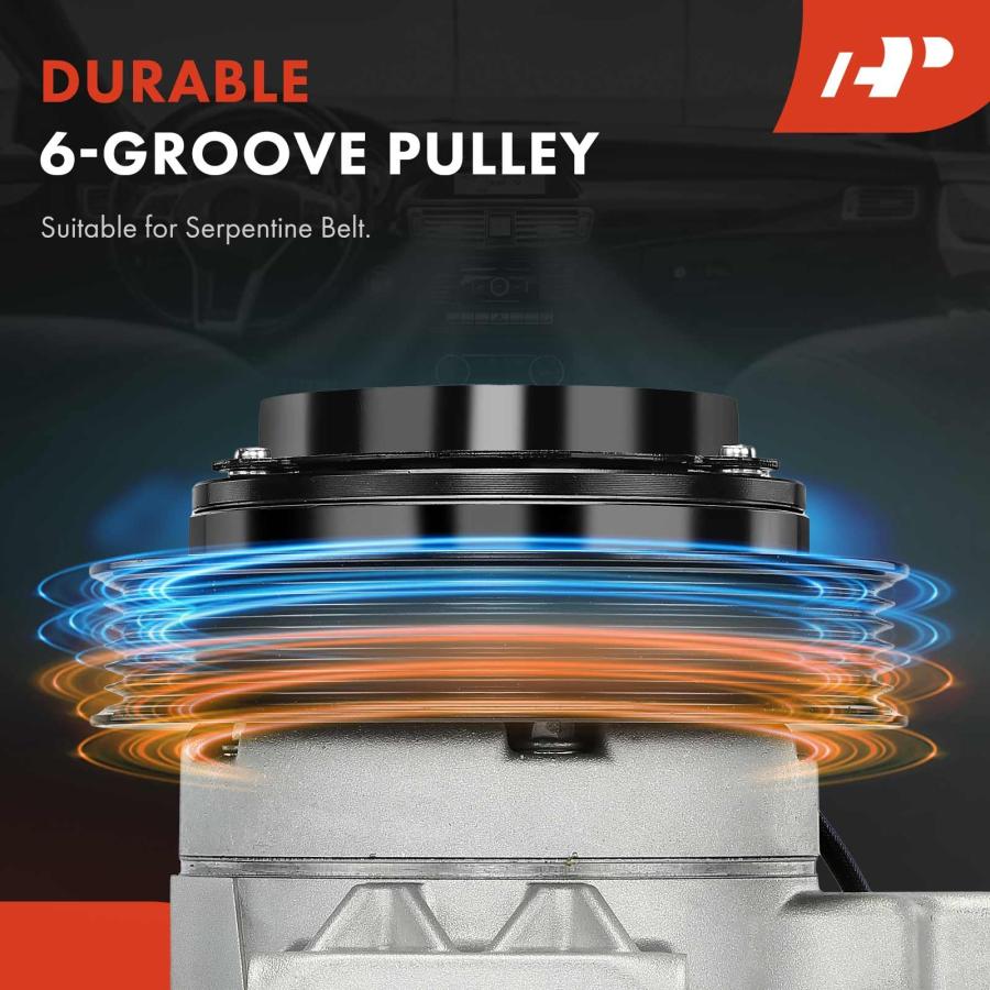 A Premium Air Conditioner AC Compressor with Clutch Compatible w 並行輸入品の画像