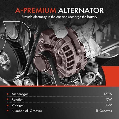 A Premium Alternator Compatible with Chevrolet Corvette 2014 201 並行輸入品の画像