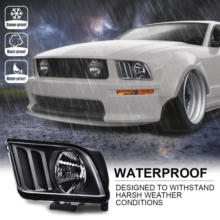 【並行輸入品】 CROSSDESIGN Front Headlamps Headlights Assembly Compatible withの画像