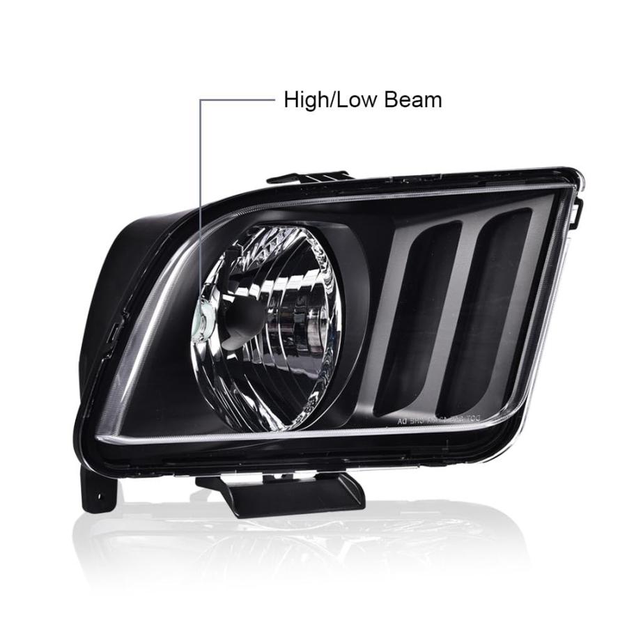 【並行輸入品】 CROSSDESIGN Front Headlamps Headlights Assembly Compatible withの画像