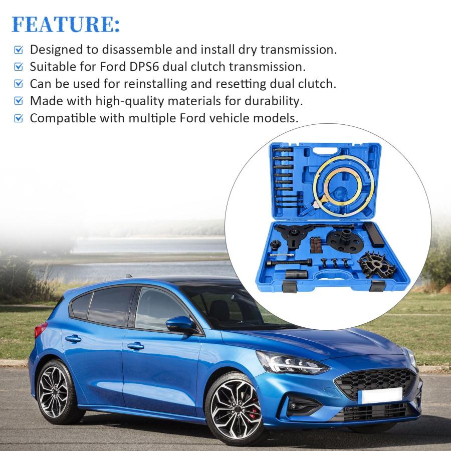 QuenPenge DPS6デュアルクラッチトランスミッションリムーバーインストーラーツールキット for d Focus DPS 並行輸入品_3