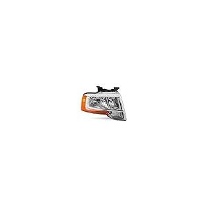 【並行輸入品】 AKKON   Fits 2015 2017 Ford Expedition Chrome Headlight Headlampの画像