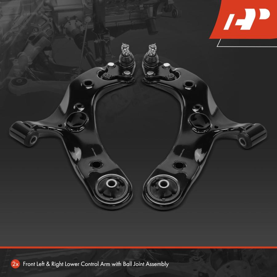 A Premium 2 x Front Lower Control Arm, with Ball Joint & Bushing 並行輸入品の画像