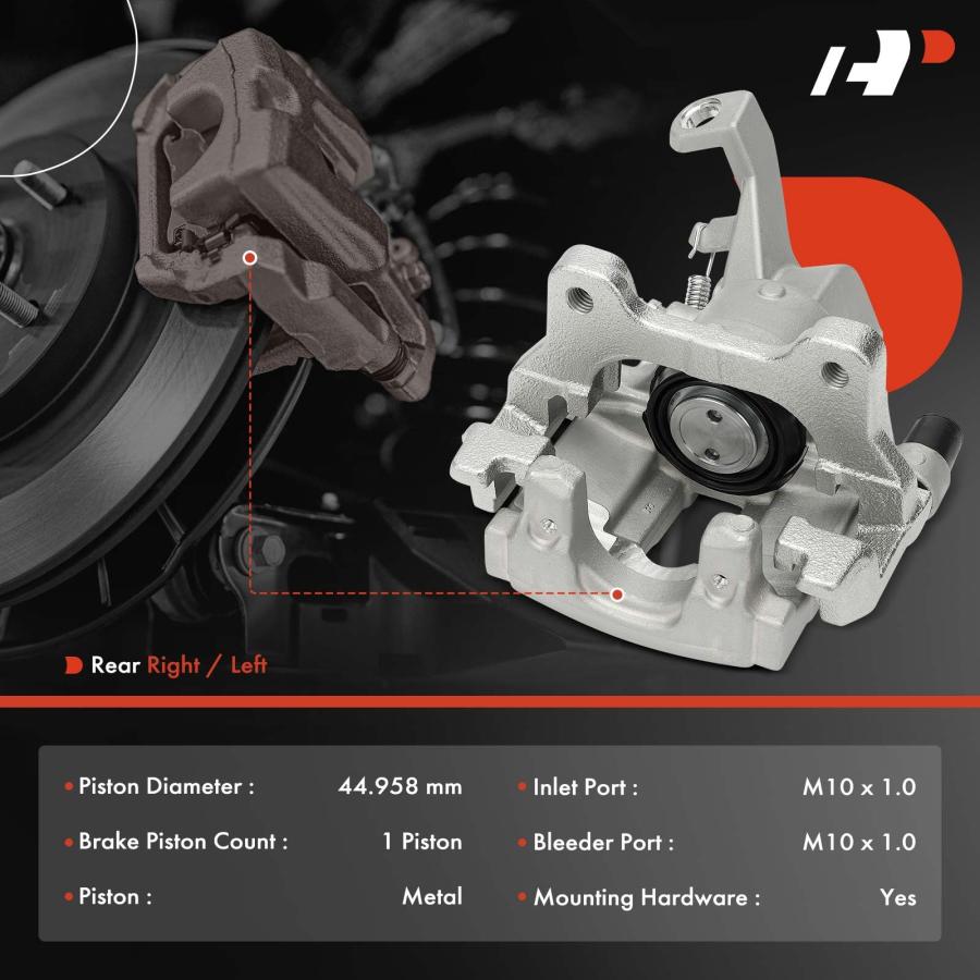 【並行輸入品】 A Premium Disc Brake Caliper Assembly with Bracket Compatible wi_3