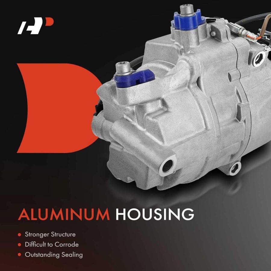 A Premium Air Conditioner AC Compressor with Clutch Compatible w 並行輸入品の画像
