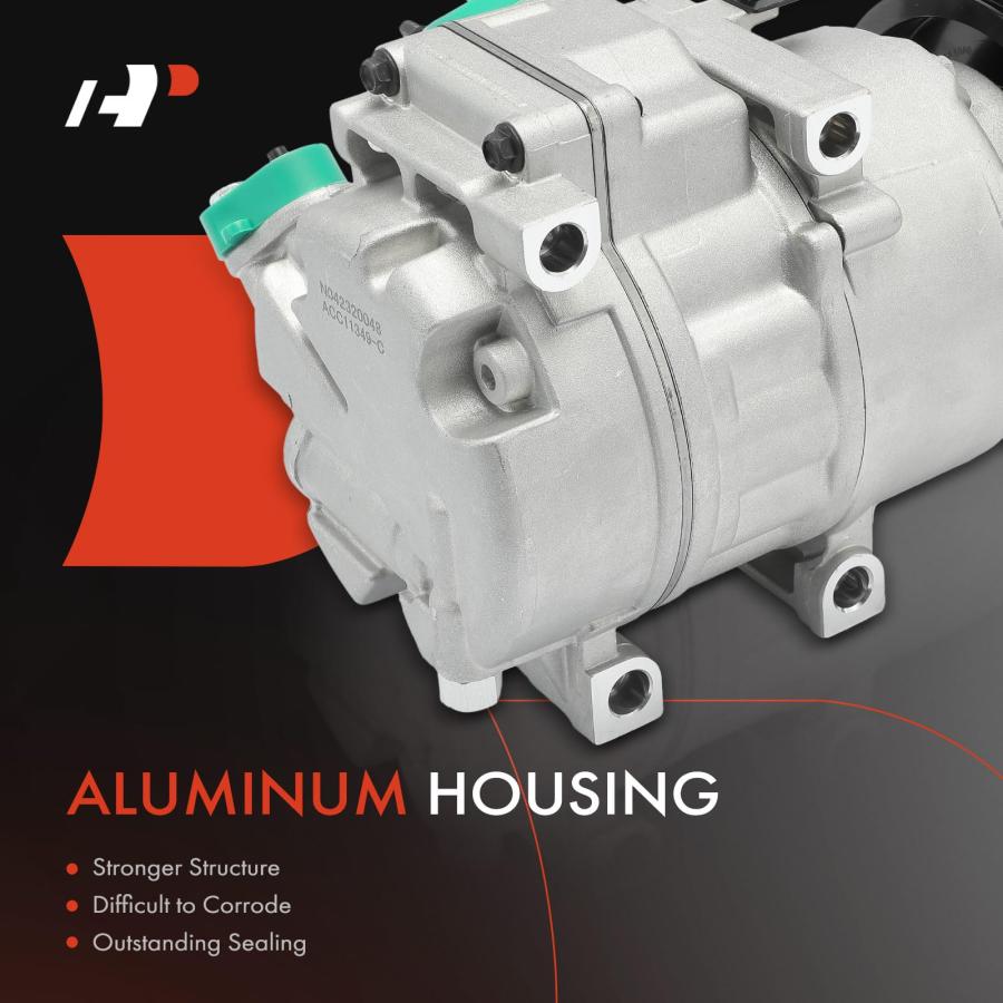 A Premium Air Conditioner AC Compressor with Clutch Compatible w 並行輸入品の画像