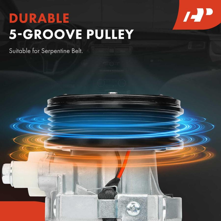 A Premium Air Conditioner AC Compressor with Clutch Compatible w 並行輸入品の画像