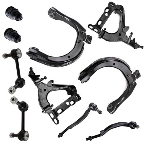 【並行輸入品】 HHCM 10pc Front Upper Lower Control Arm Kit for Chevy Trailblazeの画像