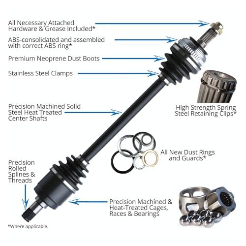 A Partrix Front CV Axle Joint Shaft CV Axle Shaft Front Left a 並行輸入品_4