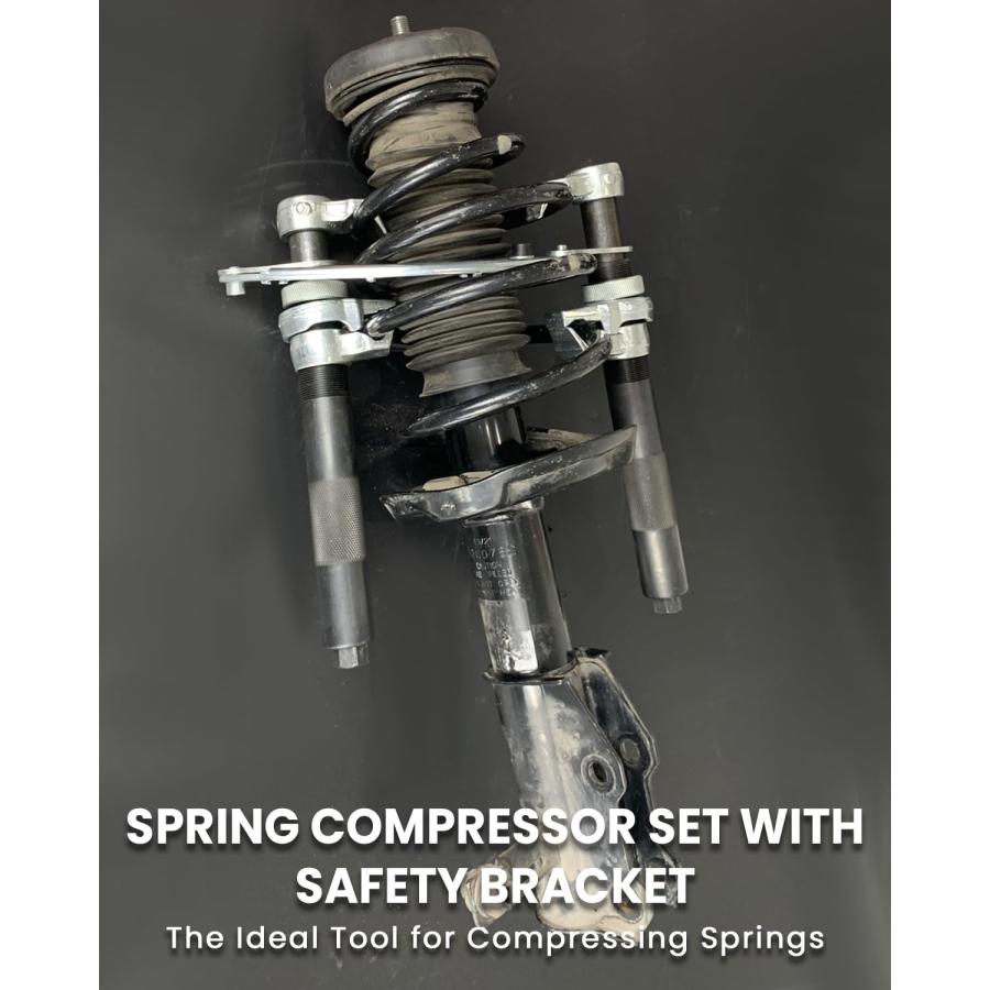 コイルスプリング 複数セット コイルスプリングスプレッダー 2個セット スプリンググリッパー コイル