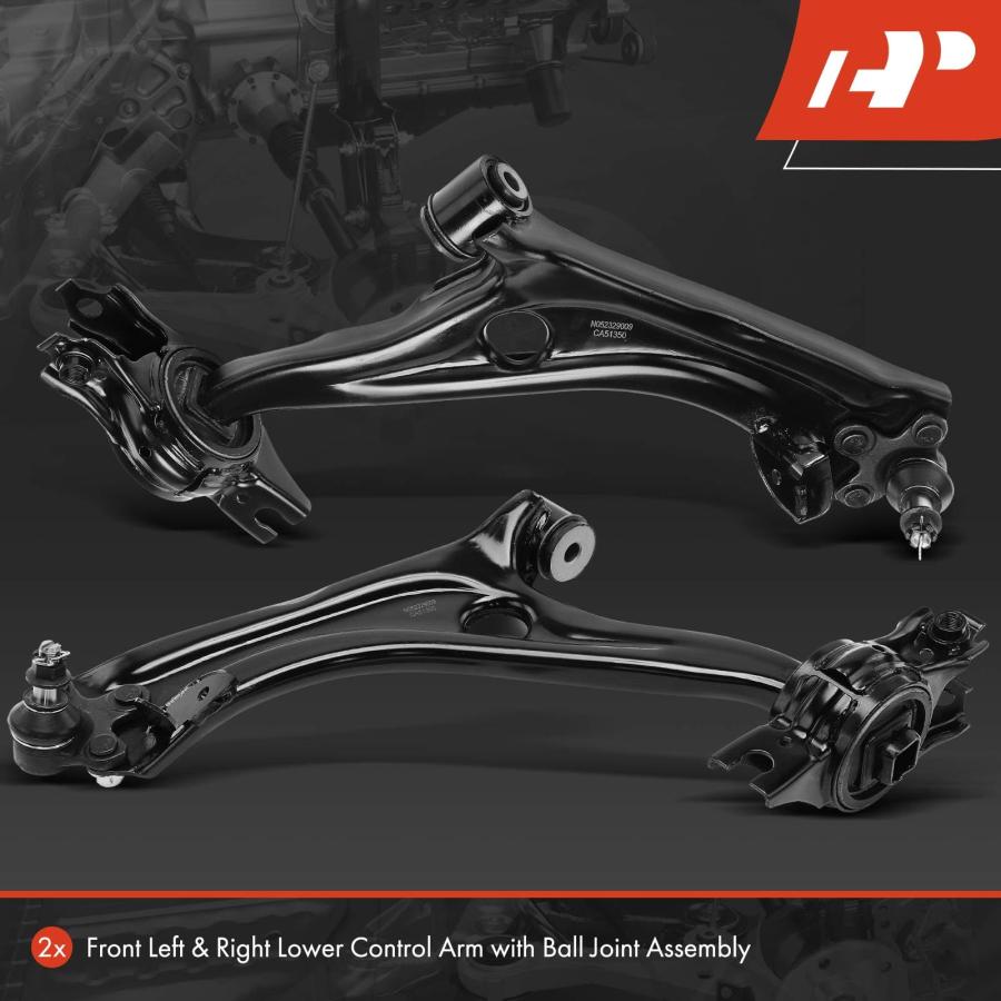 A Premium 2 x Front Lower Control Arm, with Ball Joint & Bushing 並行輸入品の画像