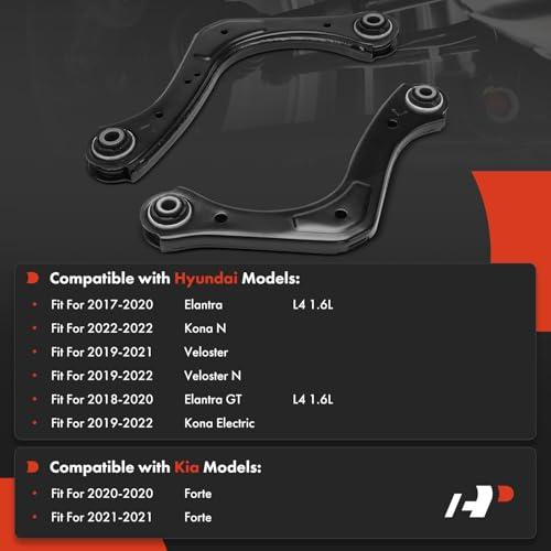 A Premium 2 x Rear Upper Control Arm, with Bushing, Compatible w 並行輸入品の画像