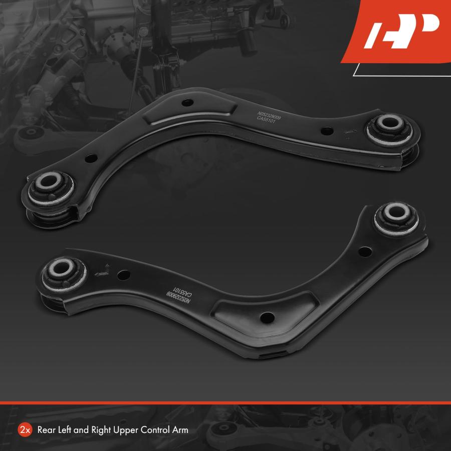 A Premium 2 x Rear Upper Control Arm, with Bushing, Compatible w 並行輸入品の画像