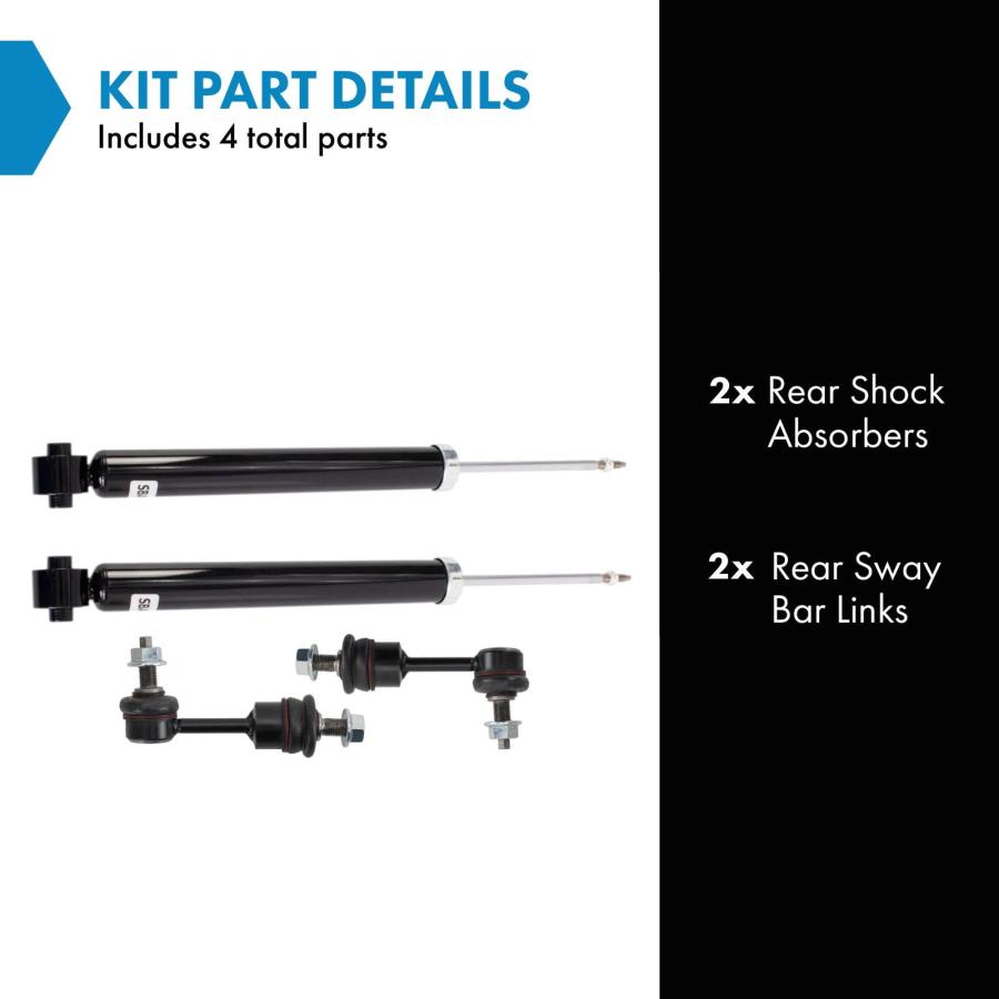 【並行輸入品】TRQ リアサスペンションキット 2016 2019 ヒュンダイ 2017 2020 起亜に対応 TRQ Rear Suspens_3