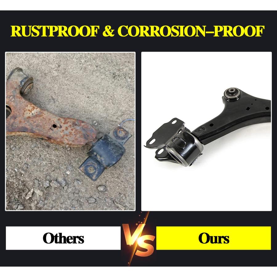 A Partrix Control Arm Kit Complete， Front Lower Rear Upper Suspe 並行輸入品_3