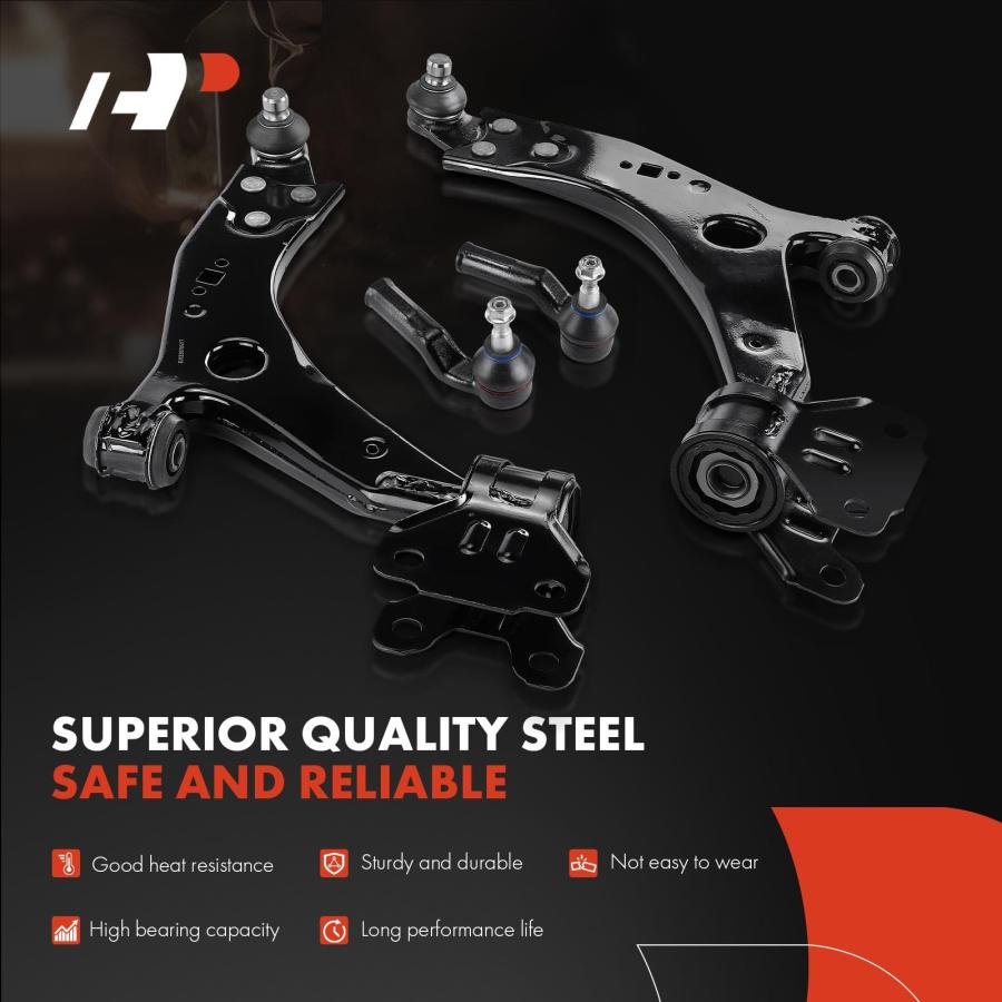 A Premium Set of 8, Front Lower Control Arm, Sway Bar Link, Inne 並行輸入品の画像