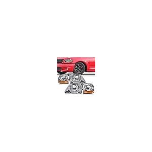 G PLUS Headlights Compatible with Ford Expeditio 1997 2002/Fit F 並行輸入品の画像