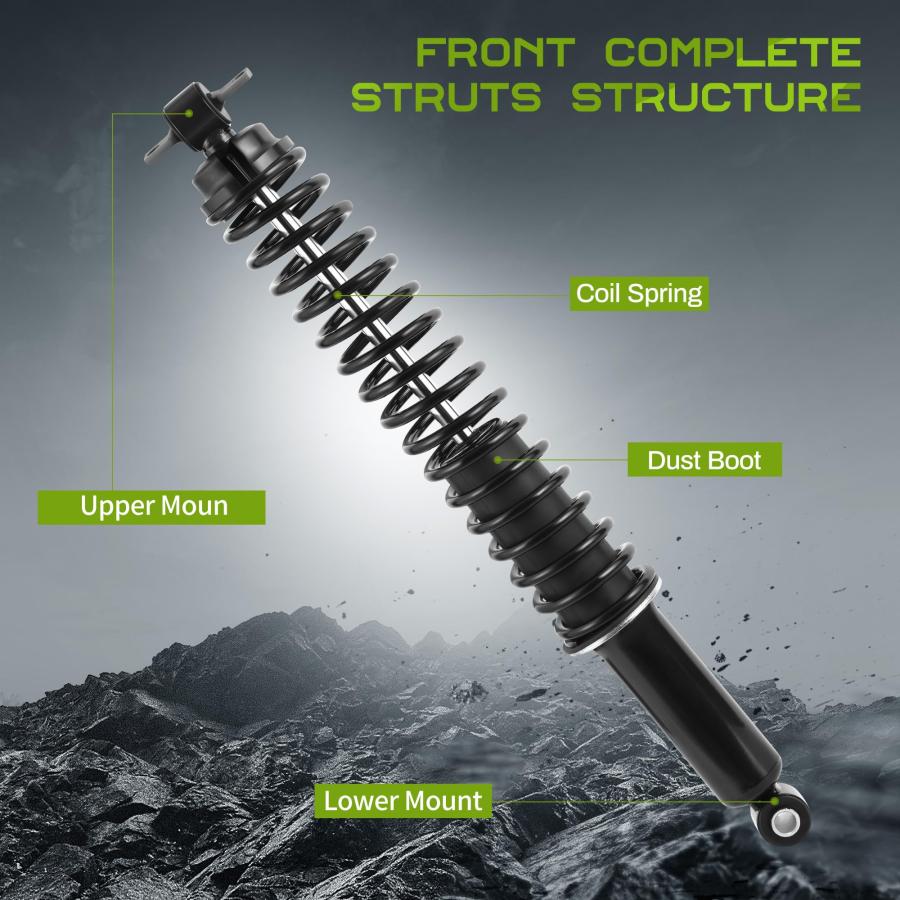 AUTOSAVER88 Rear Load Shocks and Strut Compatible with 1996 2002 並行輸入品の画像