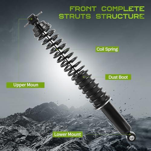 AUTOSAVER88 Rear Load Shocks and Strut Compatible with 1996 2002 並行輸入品の画像
