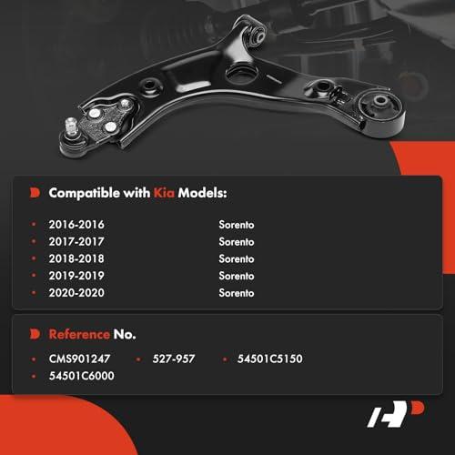 A Premium Front Left Lower Control Arm, with Ball Joint & Bushin 並行輸入品の画像