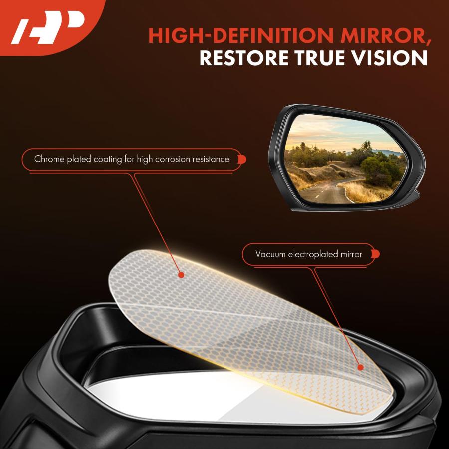 A Premium Right Passenger Side Power Door Mirror   Compatible wi 並行輸入品の画像
