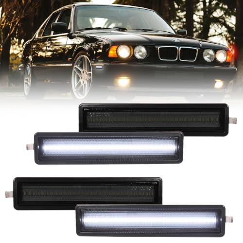 VANKUB Front & Rear LED Side Marker Lights for 84 91 BMW E30 3 S 並行輸入品_1