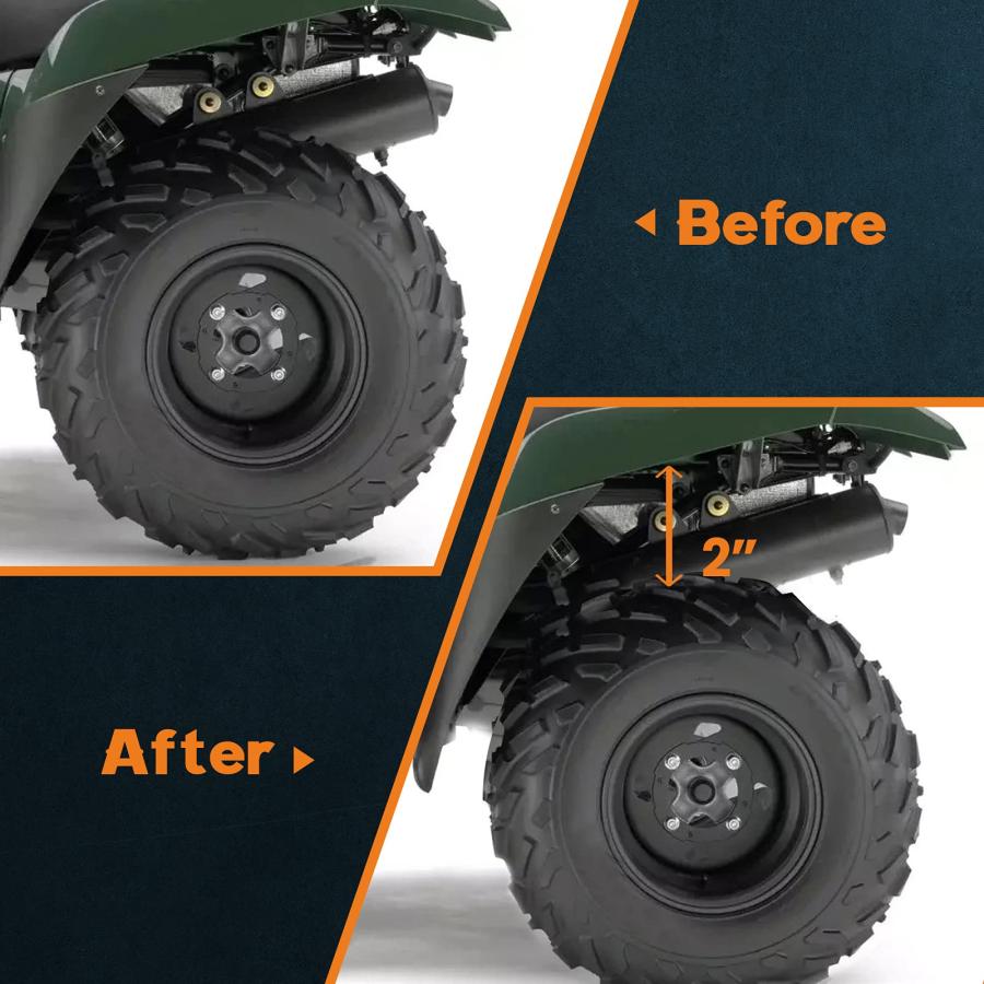 ブランド登録なし - maXpeedingrods 2in昇降機一揃いの道具 向こう正面\u0026後押し カワサキブルートフォース 650i/750i 2005 202 並行輸入品