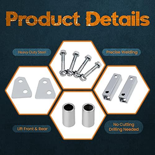 ブランド登録なし - maXpeedingrods 2in昇降機一揃いの道具 向こう正面\u0026後押し カワサキブルートフォース 650i/750i 2005 202 並行輸入品