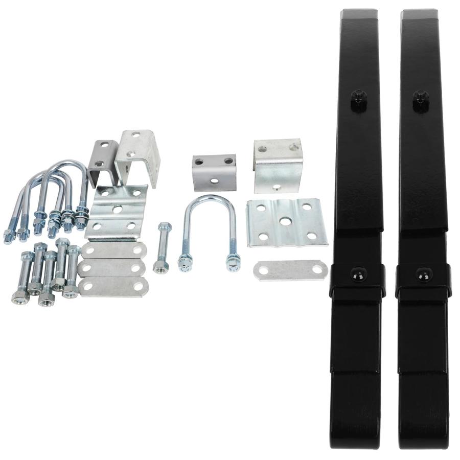 cciyu 26.58" Length 4 Leaf Double Eye Trailer Springs & Hanger K 並行輸入品_9