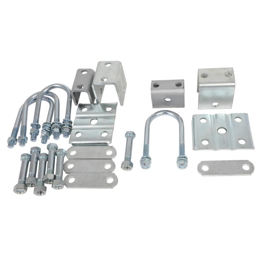 LSAILON 4 Leaf Double Eye Springs & Hanger Kit & U Bolt kit& Tra 並行輸入品_9