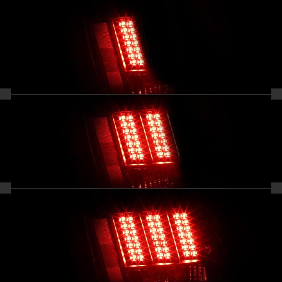 【並行輸入品】 Ulsrkell Tail Lights Signal Brake Lamps Heavy Duty ABS Plastic Hの画像
