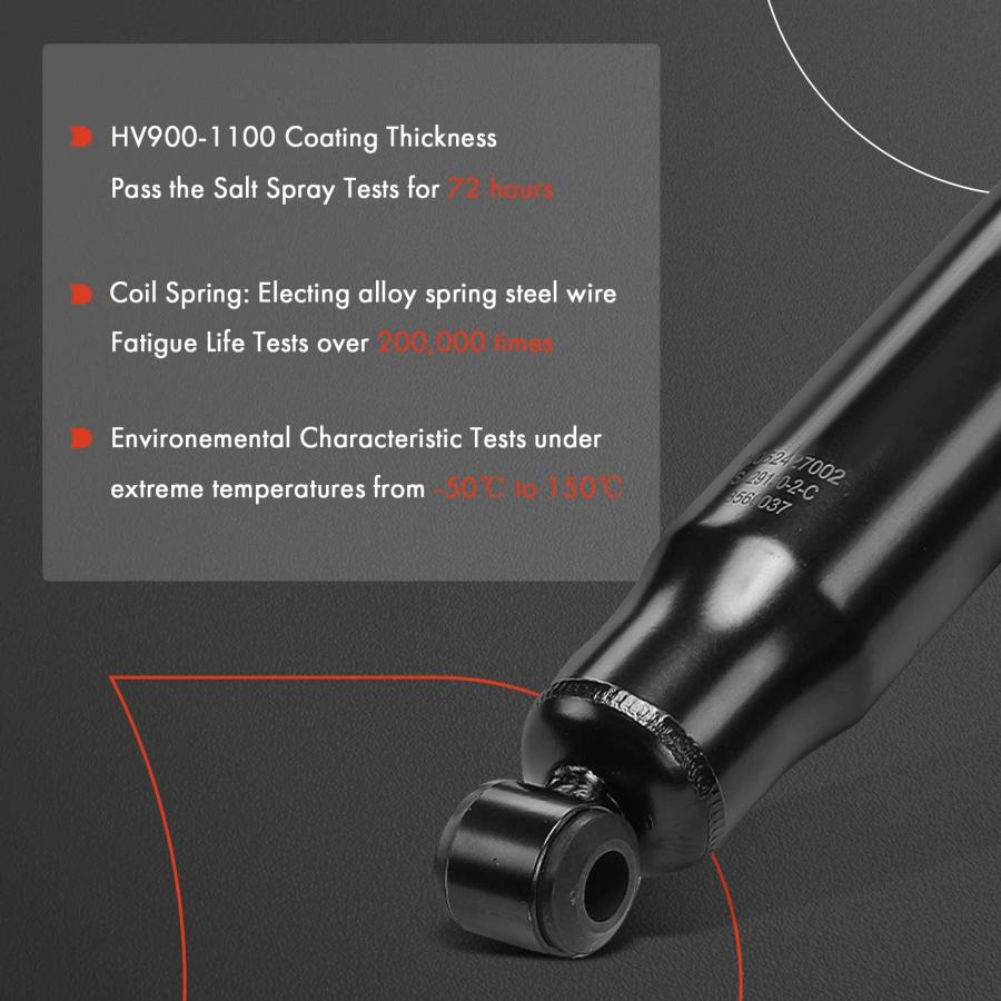 A Premium Front Pair (2) Shock Absorber Compatible with Chevrole 並行輸入品の画像