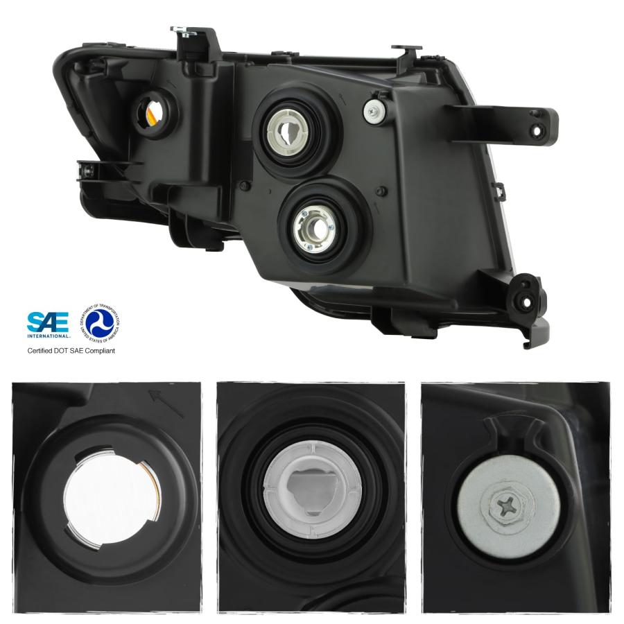 【並行輸入品】 AKKON   Fit 2007 2008 2009 2010 Ford Edge 07 10 Halogen Type Dri_3