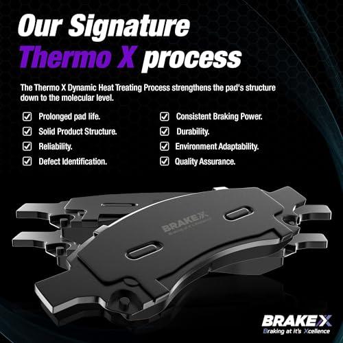 ブランド登録なし - Brake X Front Brake Pads and Rotors Kit replacement for 2021 Lex 並行輸入品