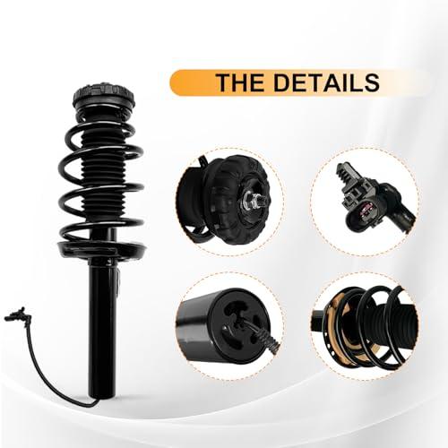 MILLISEC Front Air Strut Shock Absorber with Coil Spring Compati 並行輸入品_4